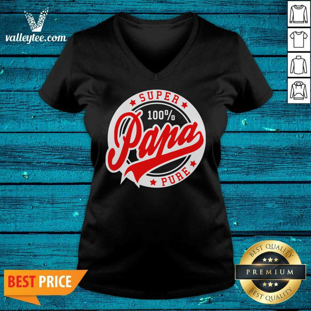 Delicate Super Papa 100 Percent Pure Stars Seal Shirt - Image 3