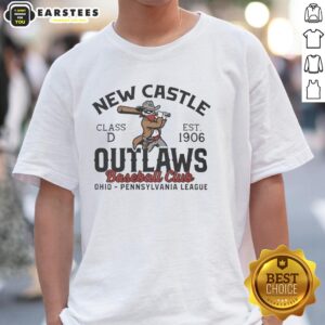 Awesome New Castle Outlaws Baseball 1906 T-Shirt