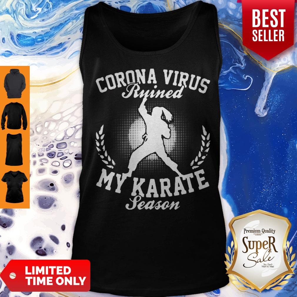 Corona Virus Ruined My Karate Season Covid-19 Shirt - Image 3