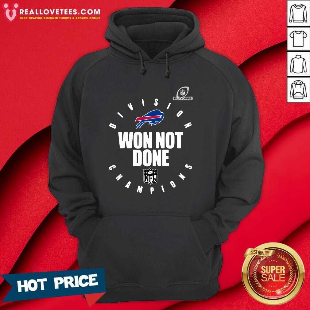Great Buffalo Bills Champions 2020 Won Not Done Shirt - Image 4
