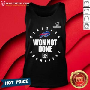 Alternative view of Great Buffalo Bills Champions 2020 Won Not Done Shirt
