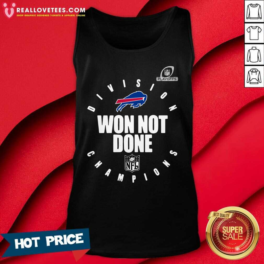 Great Buffalo Bills Champions 2020 Won Not Done Shirt - Image 2