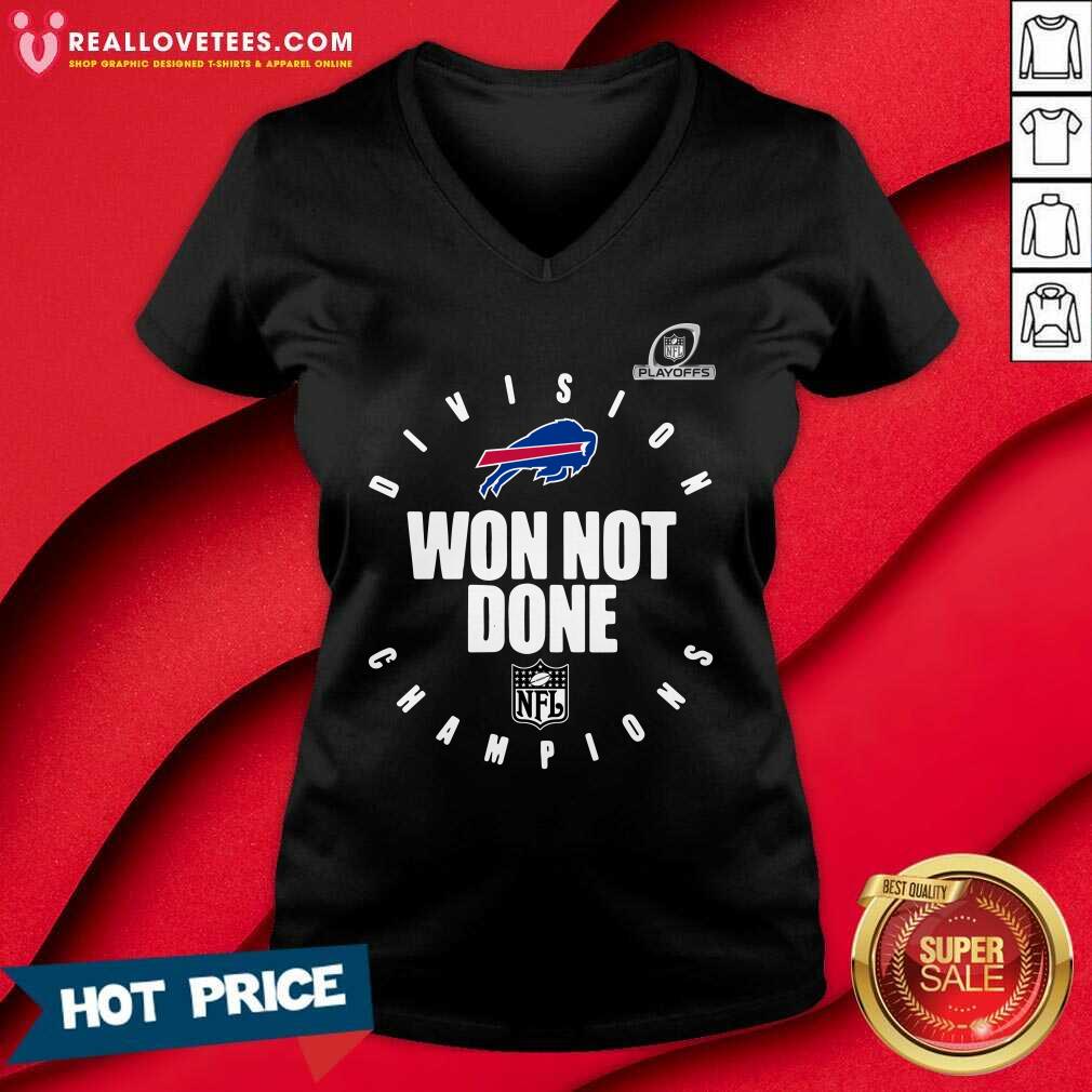 Great Buffalo Bills Champions 2020 Won Not Done Shirt - Image 5