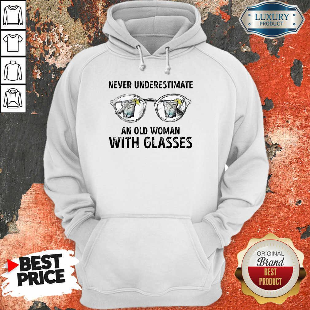 Never Underestimate Old Man With Glasses Shirt - Image 2