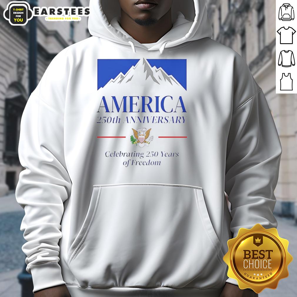 Good America 250th Anniversary Mountain Beer Celebrating 250 Years Of Freedom T-Shirt - Image 2