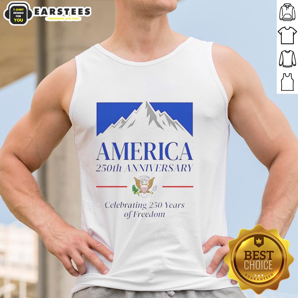 Good America 250th Anniversary Mountain Beer Celebrating 250 Years Of Freedom T-Shirt - Image 4