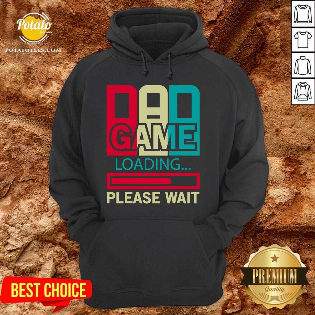 Good Gamers Dad Game Loading Please Wait Shirt - Image 2