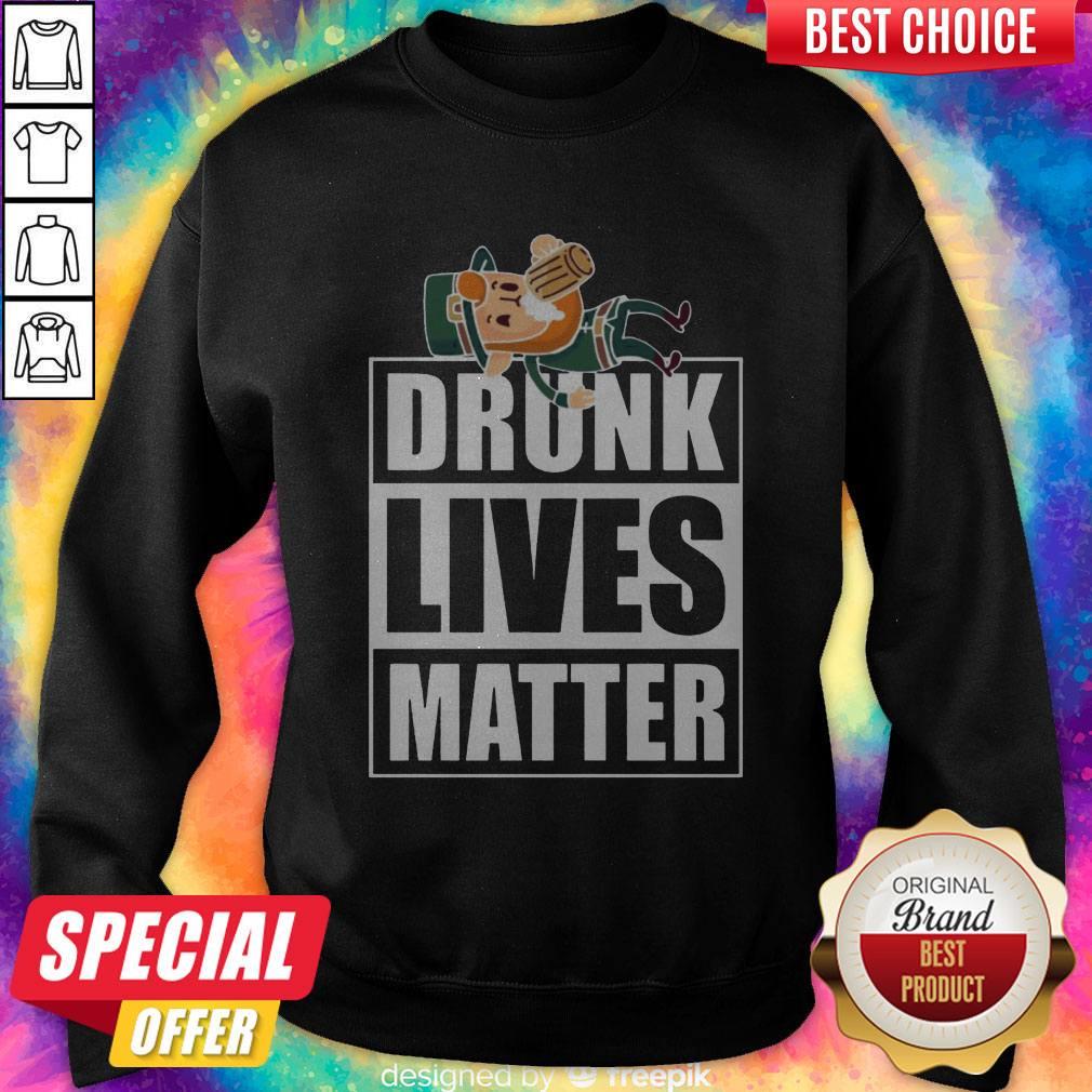 Cute Leprechaun Drunk Lives Matter Shirt - Image 4