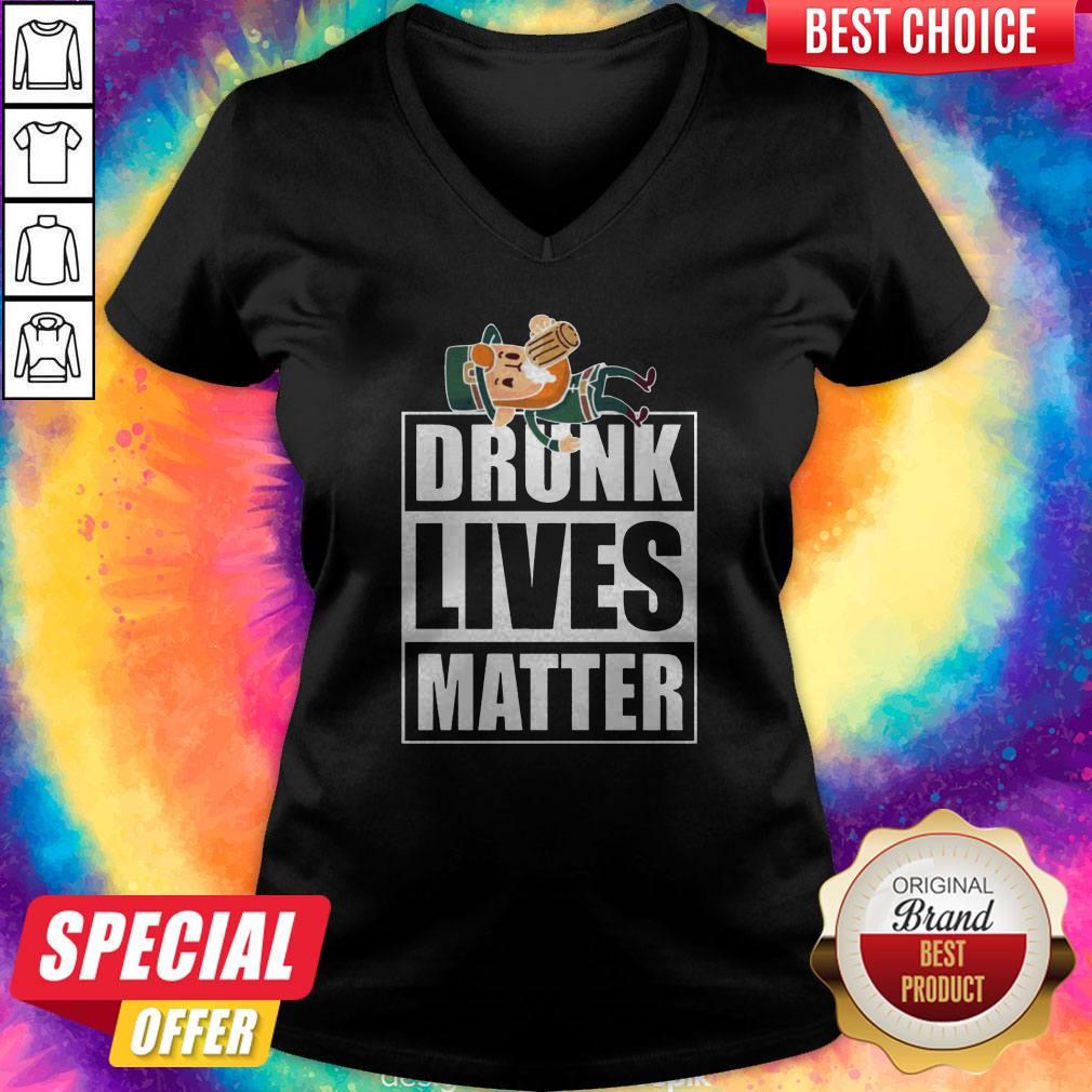 Cute Leprechaun Drunk Lives Matter Shirt - Image 2