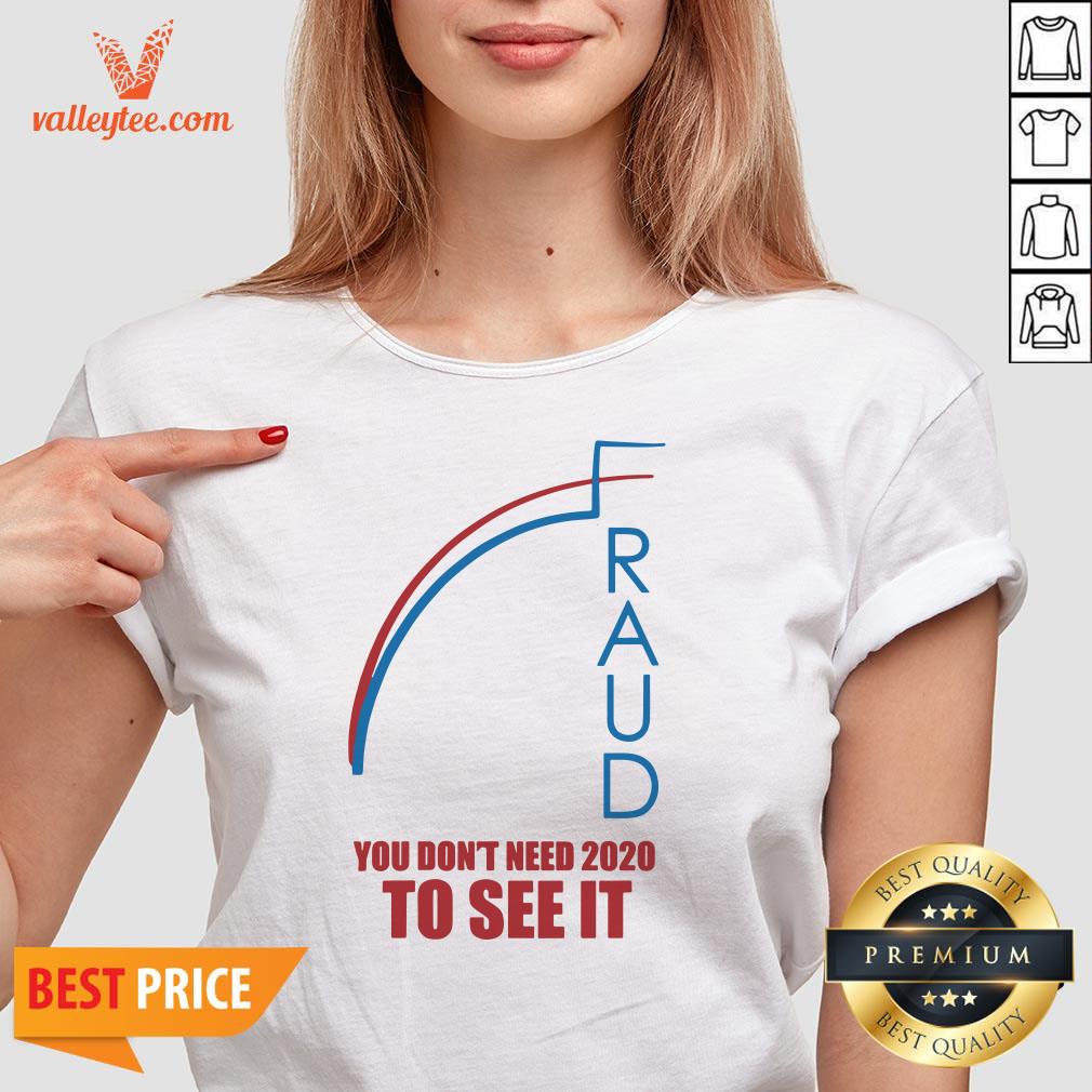 Lovely Election Fraud Trump Biden Don't Need 2020 To See It Shirt - Image 4