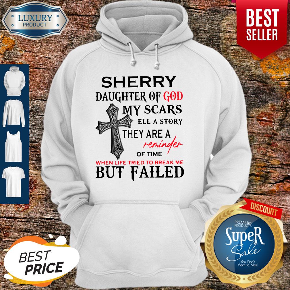 Sherry Daughter Of God My Scars Tell A Story Shirt - Image 2