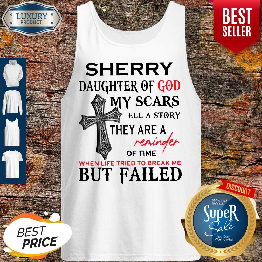 Sherry Daughter Of God My Scars Tell A Story Shirt - Image 4