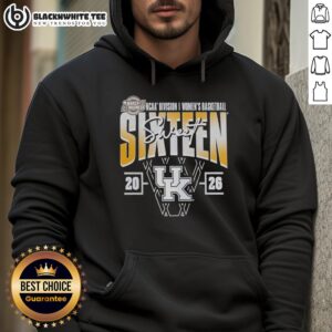 Alternative view of Awesome Kentucky Wildcats 2026 March Madness Sweet 16 NCAA Women's Basketball Tournament T-Shirt