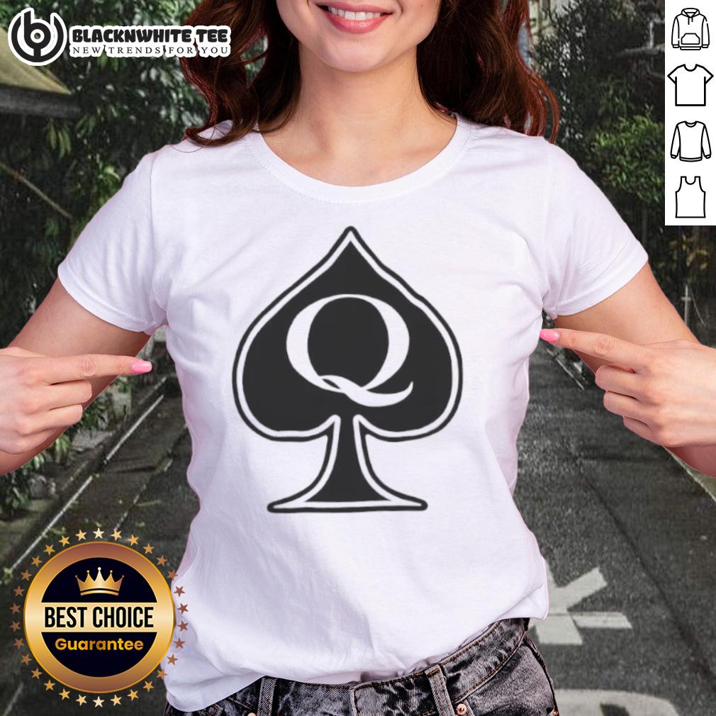 Pretty Queen Spades T-Shirt - Image 3