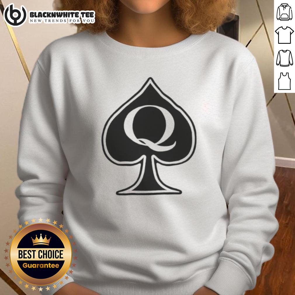 Pretty Queen Spades T-Shirt - Image 5