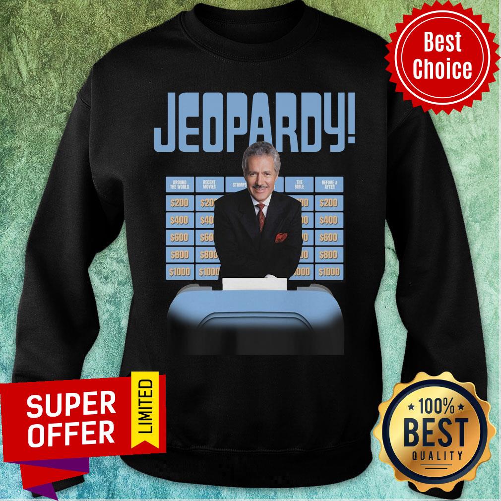 Awesome New Jeopardy Alex Trebek Jeopardy Shirt - Image 3