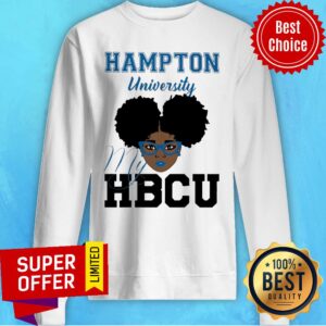 Alternative view of Nice Black Girl Hampton University My HBCU Shirt