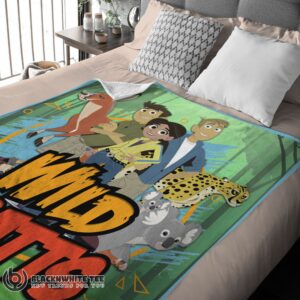 Alternative view of Awesome Perfect Wild Kratts Adventure Blanket Fleece