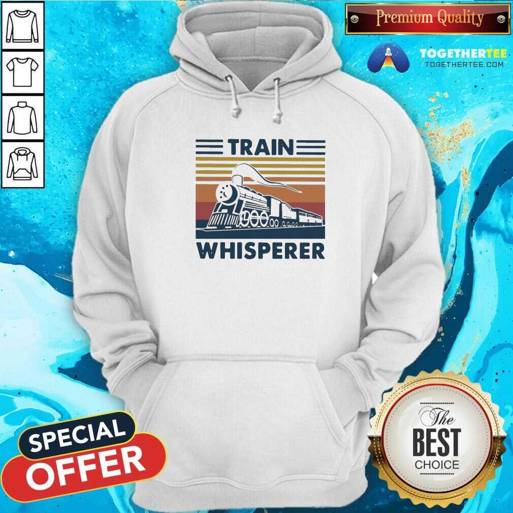 Hot Train Whisperer 2021 Vintage Shirt - Image 5