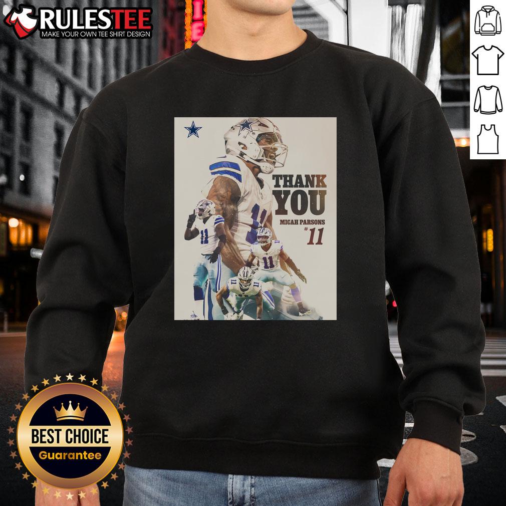 Hot Thank you Dallas Cowboys Micah Parsons T-Shirt - Image 5