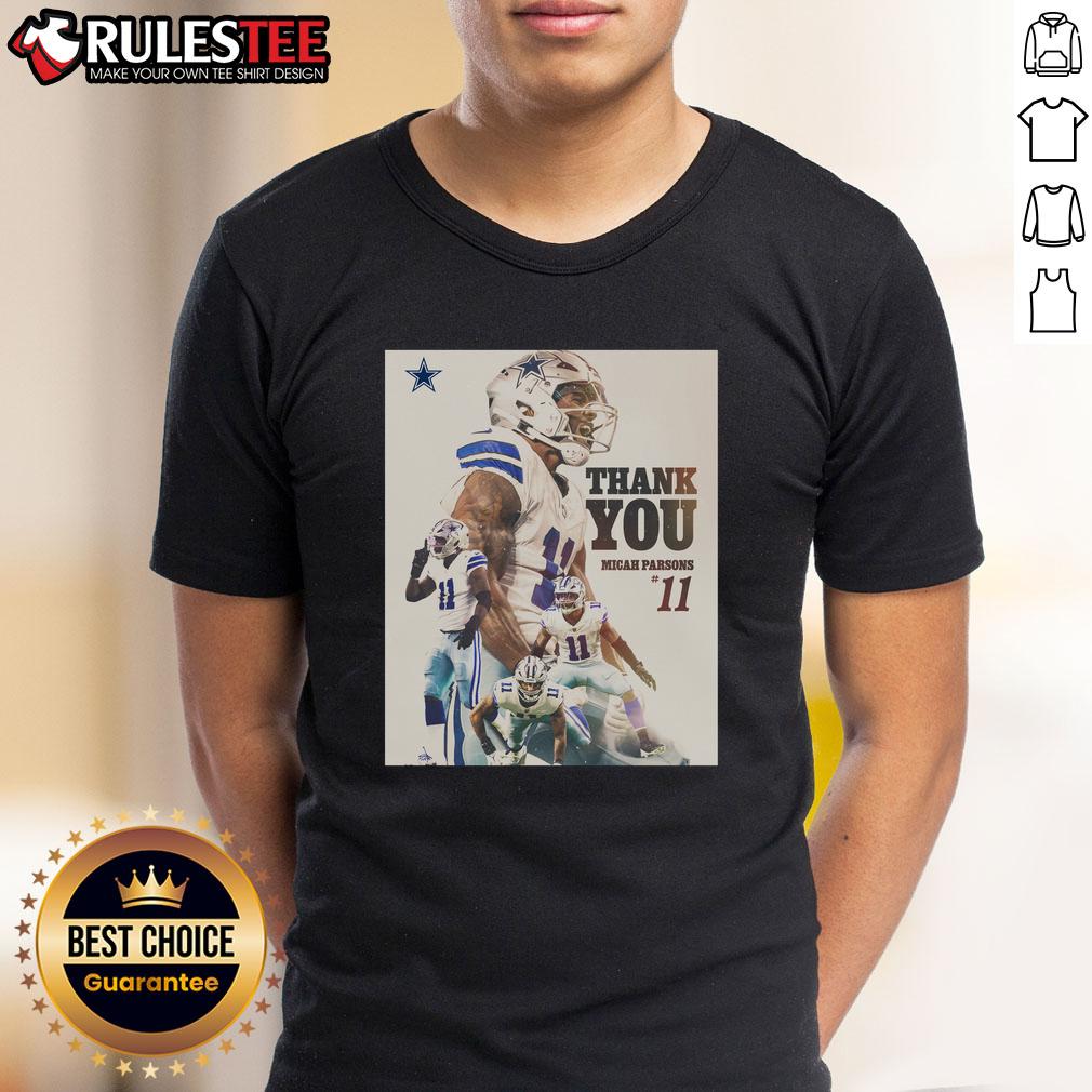 Hot Thank you Dallas Cowboys Micah Parsons T-Shirt