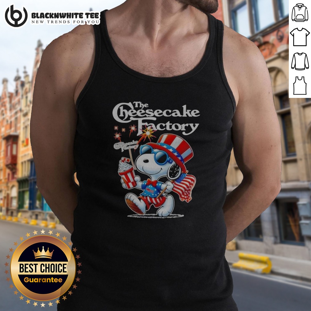 Original Snoopy X The Cheesecake Factory Fourth Of July American 250 Years 1776 2026 Fireworks Shirt - Image 5