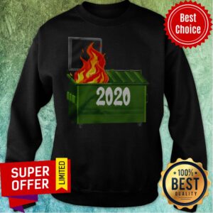 Alternative view of Premium 2020 Dumpster Fire Shirt