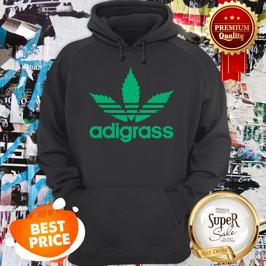Nice Adidas Adigrass Weed Cannabis Shirt - Image 5