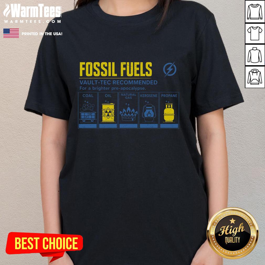 Awesome Fossil Fuels Pre-Apocalypse T-Shirt - Image 3