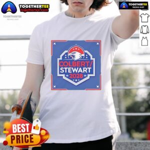 Good Colbert Stewart 2028 Logo T-Shirt