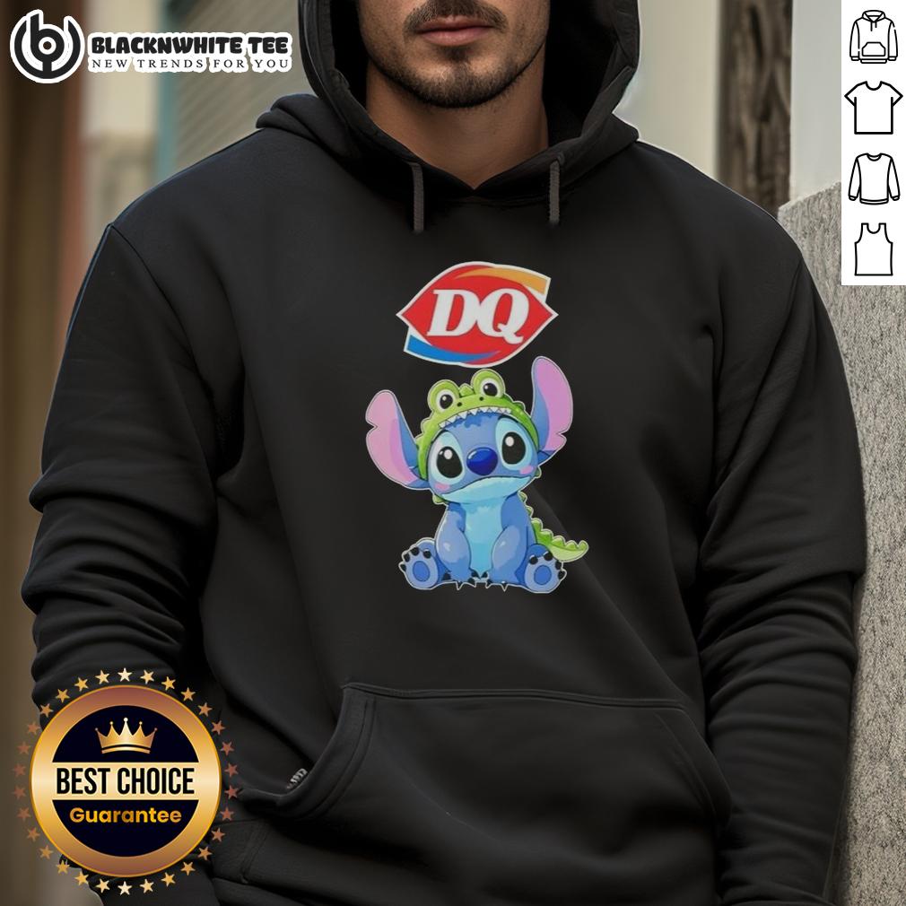 Awesome Stitch Cosplay Crocodile X Dairy Queen T-Shirt - Image 2