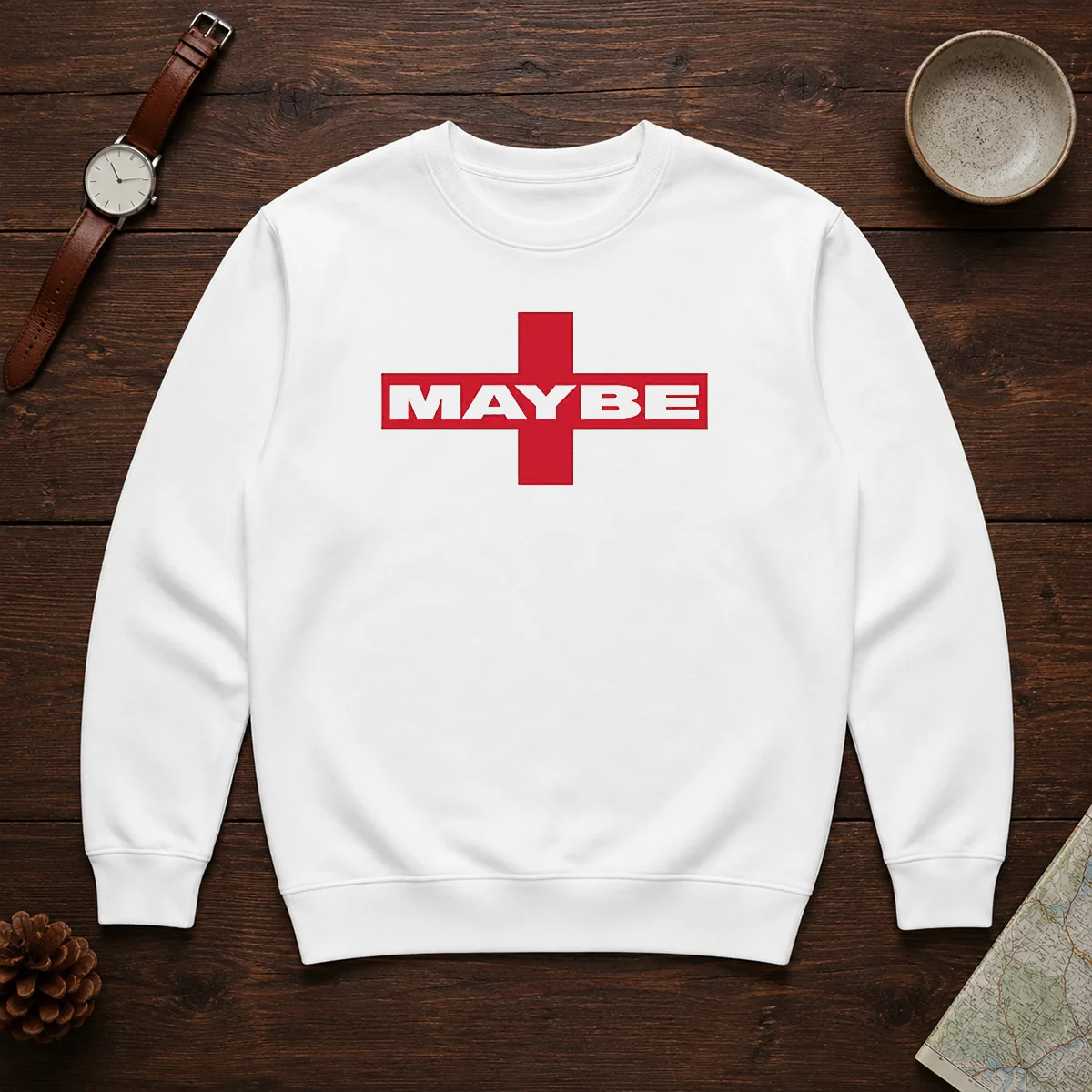 Funny Maybe Mib Minimalist Shirt - Image 7