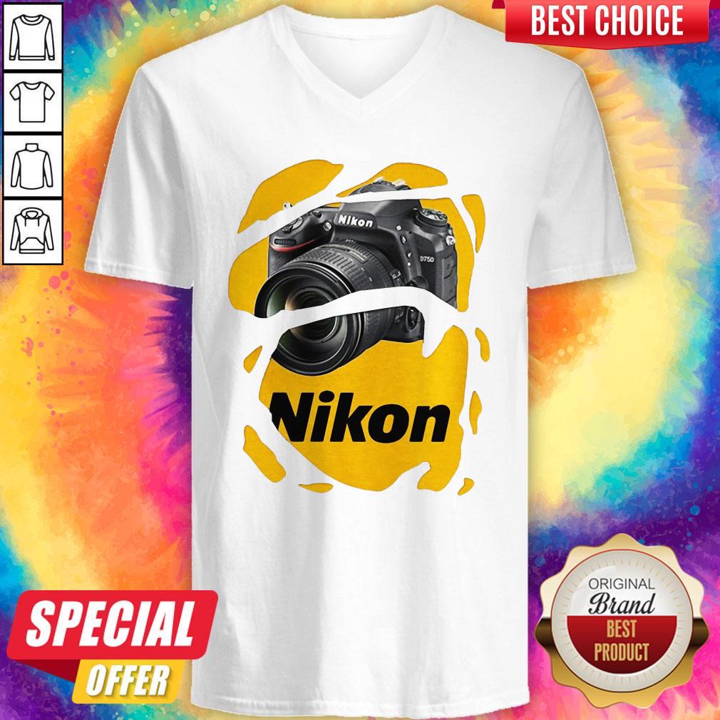 Funny Photography Camera Nikon Shirt - Image 3