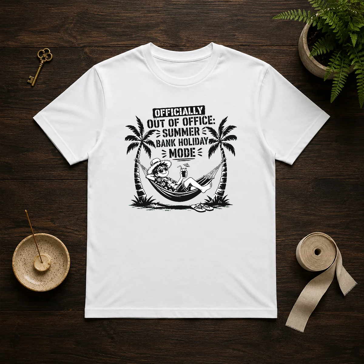 Top Summer Bank Holiday Stencil For Relaxed Vibes Shirt