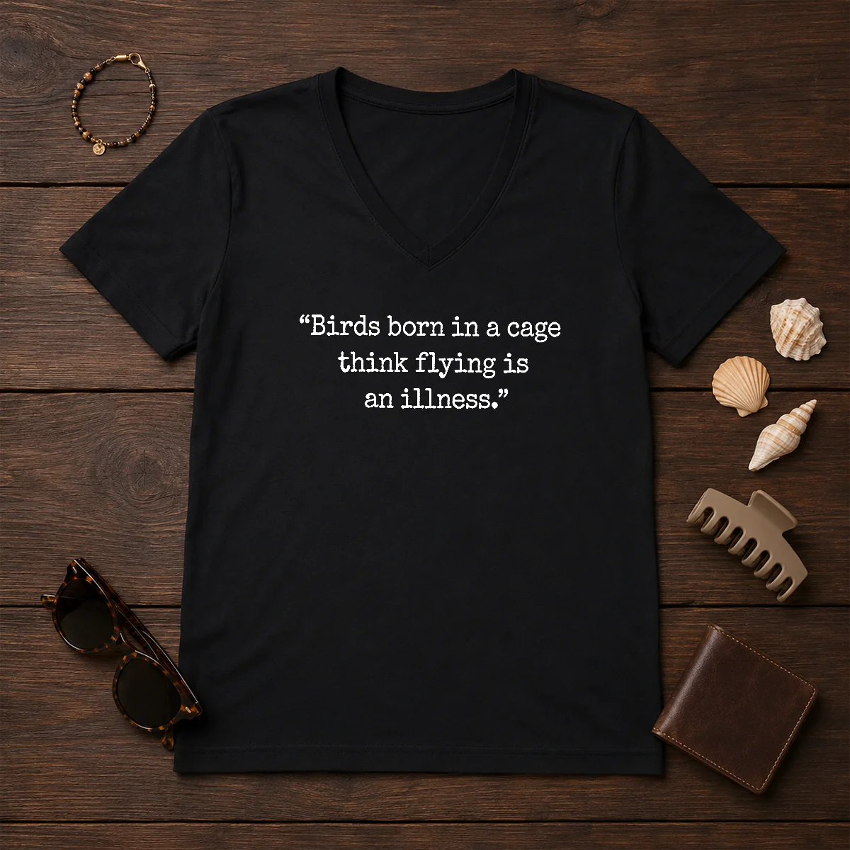 Awesome Birds Bron In Cage Shirt - Image 2