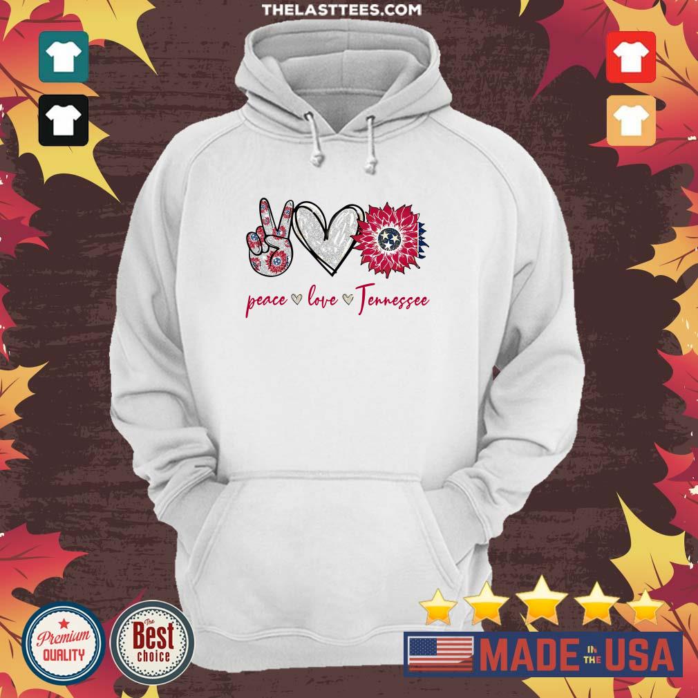 Good Peace Love Tennessee Shirt - Image 3