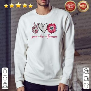 Alternative view of Good Peace Love Tennessee Shirt