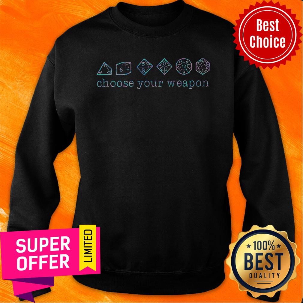 Official Choose Your Weapon Shirt - Image 2