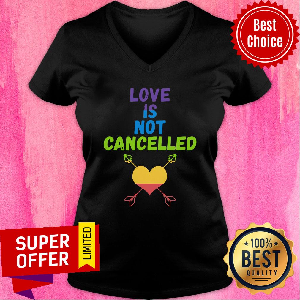 Premium Love Is Not Cancelled Shirt - Image 3