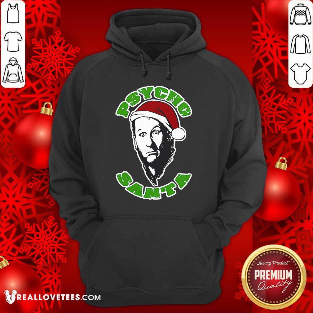 Official Psycho Santa Christmas Shirt - Image 4