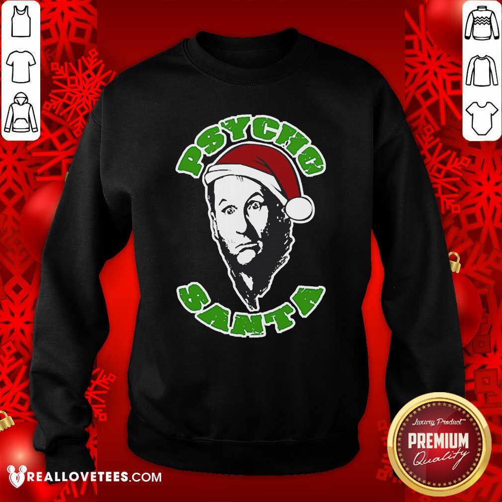 Official Psycho Santa Christmas Shirt - Image 3
