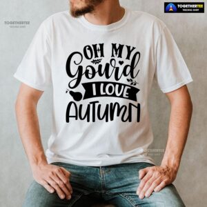 Alternative view of Oh My Gourd I Love Autumn T-Shirt