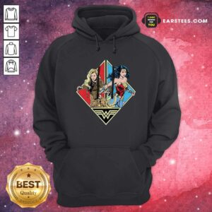 Alternative view of Hot Wonder Woman 1984 Cartoon Shirt
