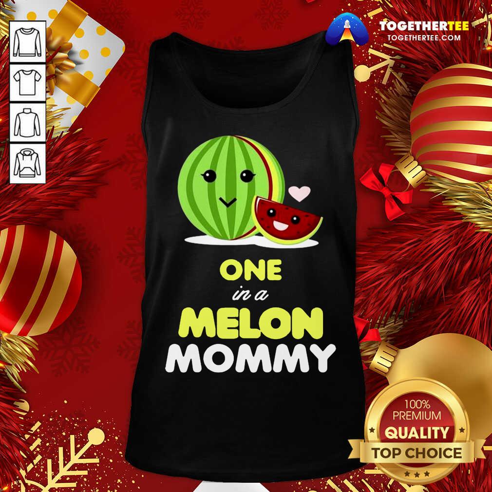Perfect One In A Melon Mommy Funny Fruit Watermelon Mom Shirt - Image 3