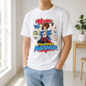 Original Multitasking Mom Pride Anime Shirt