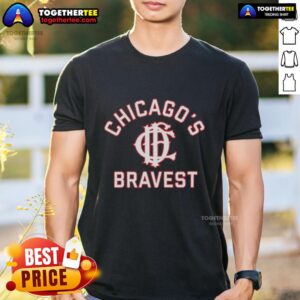 Nice Chicago's Bravest Logo T-Shirt