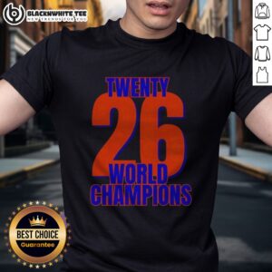 Official New York Yankees Twenty 26 World Champions Shirt