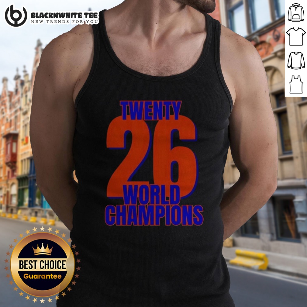Official New York Yankees Twenty 26 World Champions Shirt - Image 5