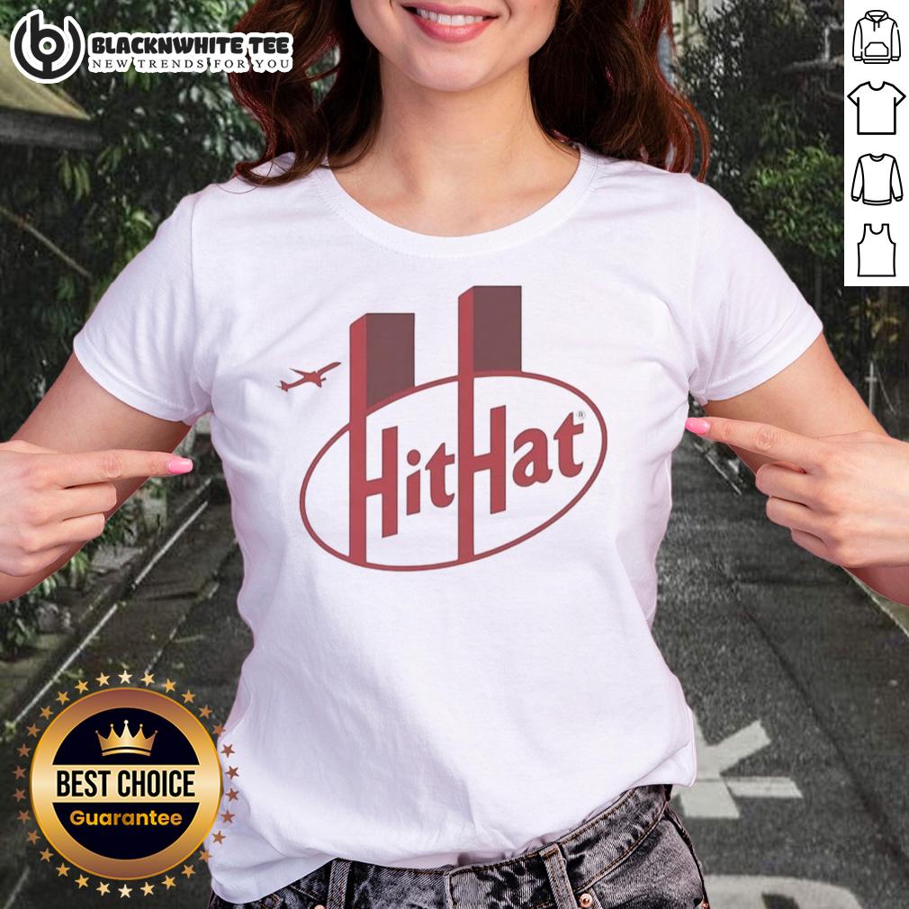 Funny KitKat Hit Hat Twin Towers Incident 911 Meme Shirt - Image 3