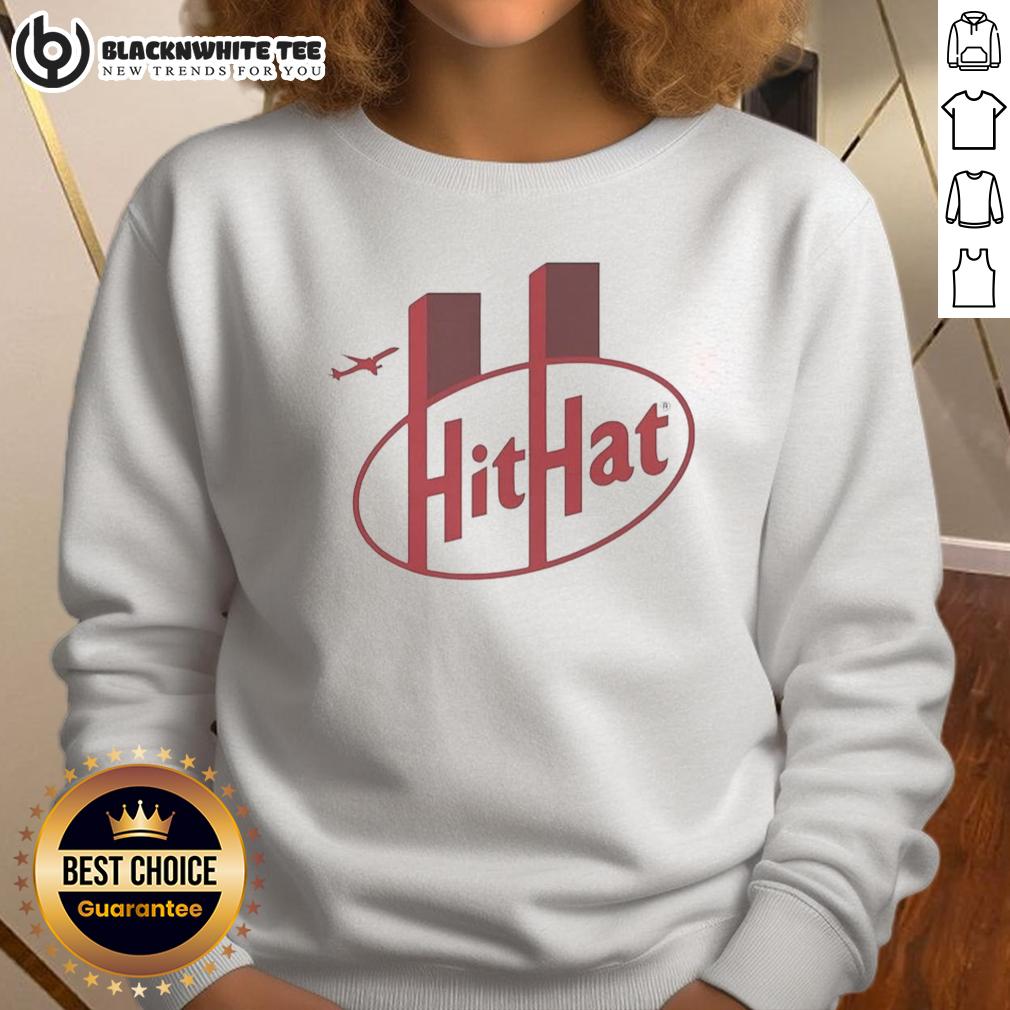 Funny KitKat Hit Hat Twin Towers Incident 911 Meme Shirt - Image 5
